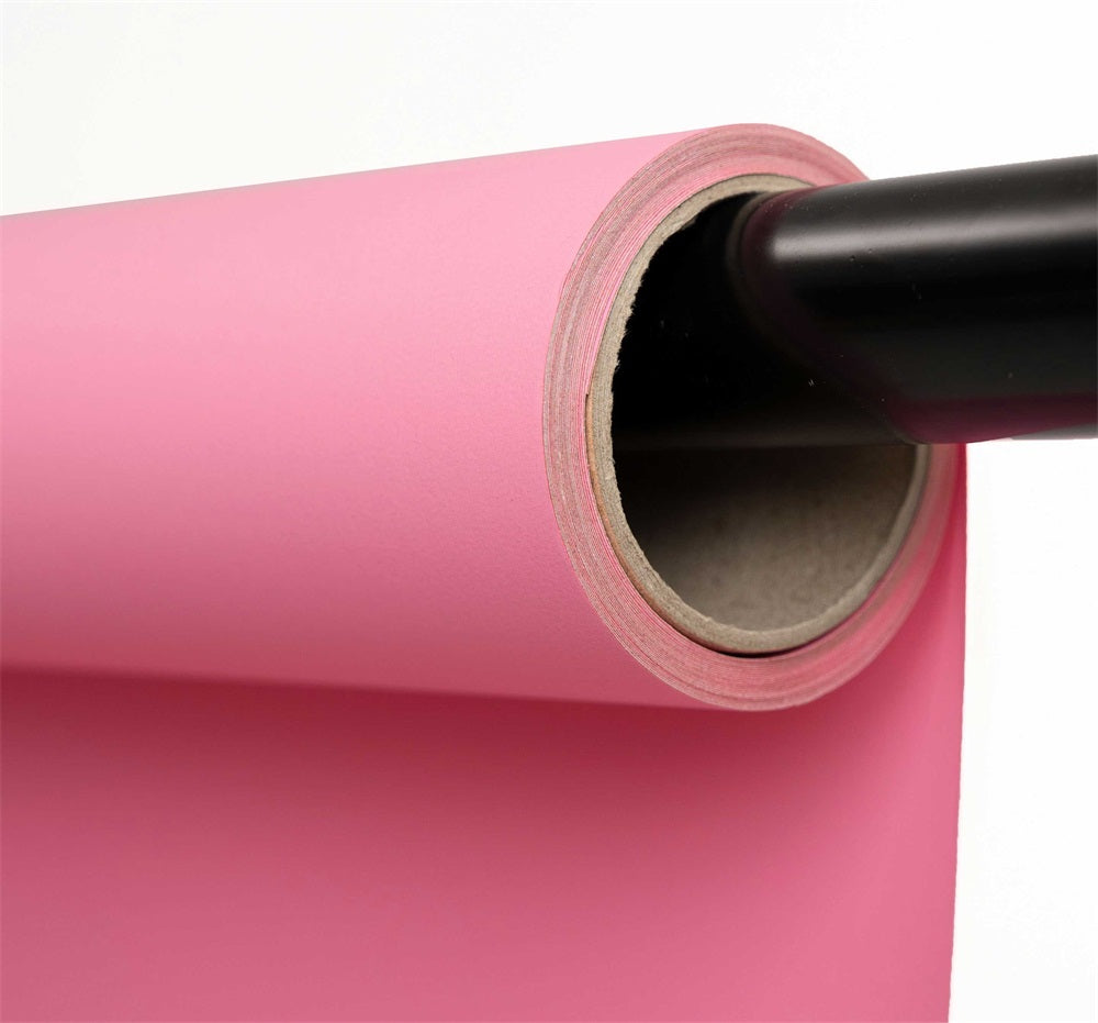 Kate Carnation Pink Seamless Paper Backdrop for Photography