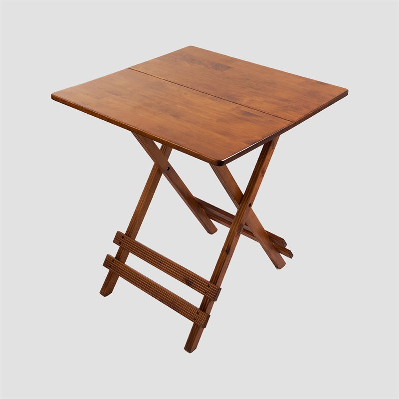 Kate Vintage Brown Wooden Folding Table for Photography