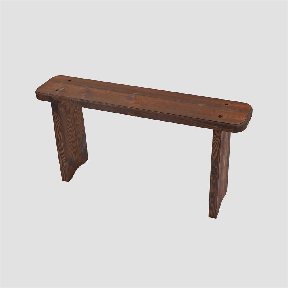 Kate Treated Wood Bench for Photography
