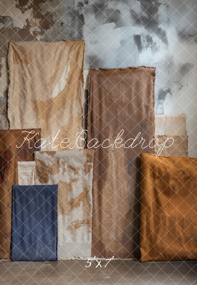 Kate Vintage Abstract Fabric Wall Backdrop Designed by Kate Image