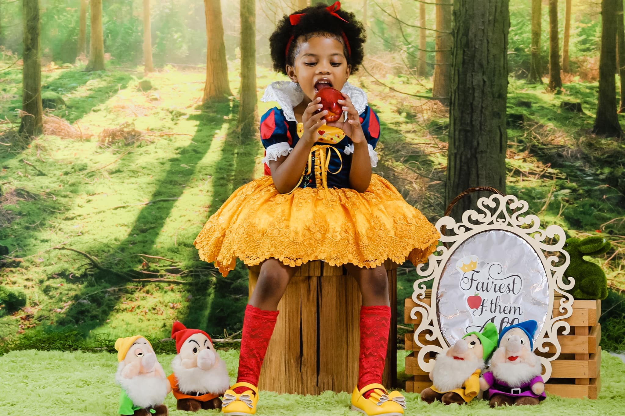 Kate Spring Sunshine Natural Forest Backdrop Designed by Kate Image