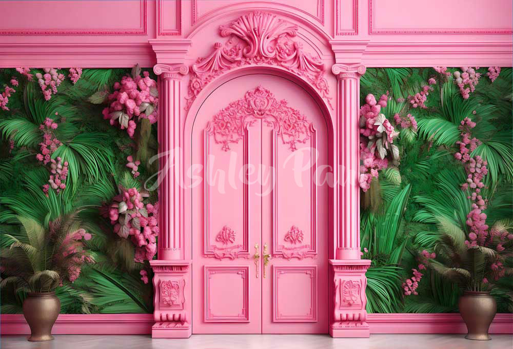 Kate Fashion Doll House Wall Backdrop Designed by Ashley Paul