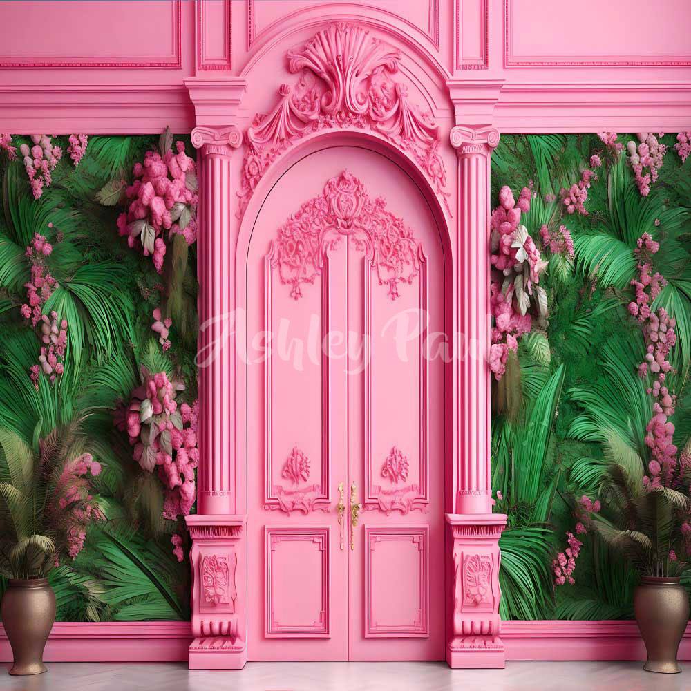 Kate Fashion Doll House Wall Backdrop Designed by Ashley Paul