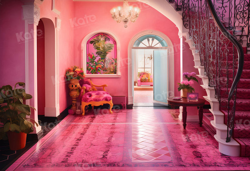 Kate Fashion Doll Fantasy House Stair Indoor Backdrop for Photography