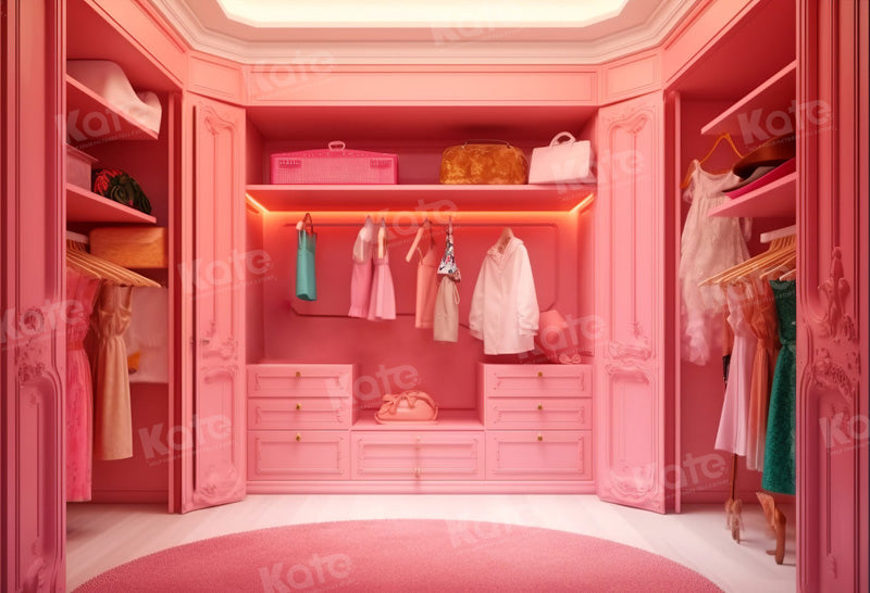 Kate Fashion Doll Fantasy House Wardrobe Princess Backdrop for Photography