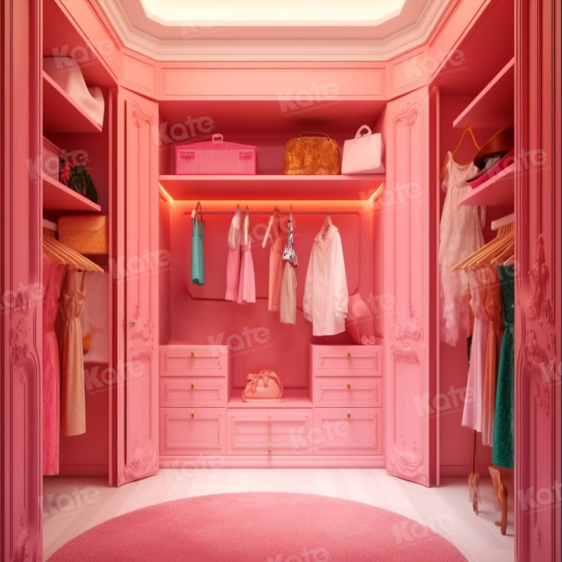Kate Fashion Doll Fantasy House Wardrobe Princess Backdrop for Photography