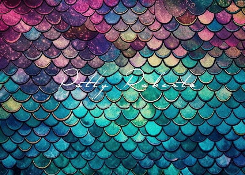 Kate Glitter Mermaid Backdrop Designed by Patty Robert