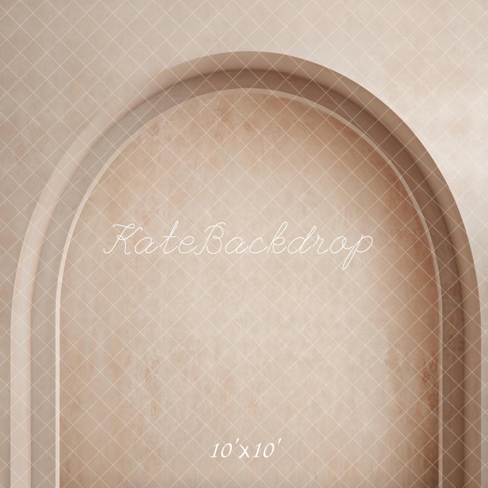 Kate Boho Art Arch Wall Backdrop Designed by Kate Image（note:with a little reddish brown）