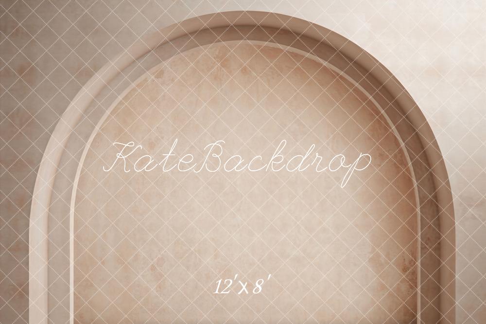 Kate Boho Art Arch Wall Backdrop Designed by Kate Image（note:with a little reddish brown）
