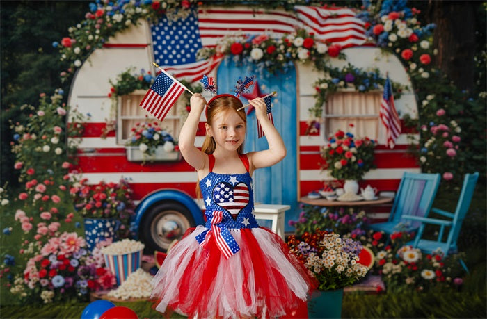 Kate Independence Day Camper Photo Kit