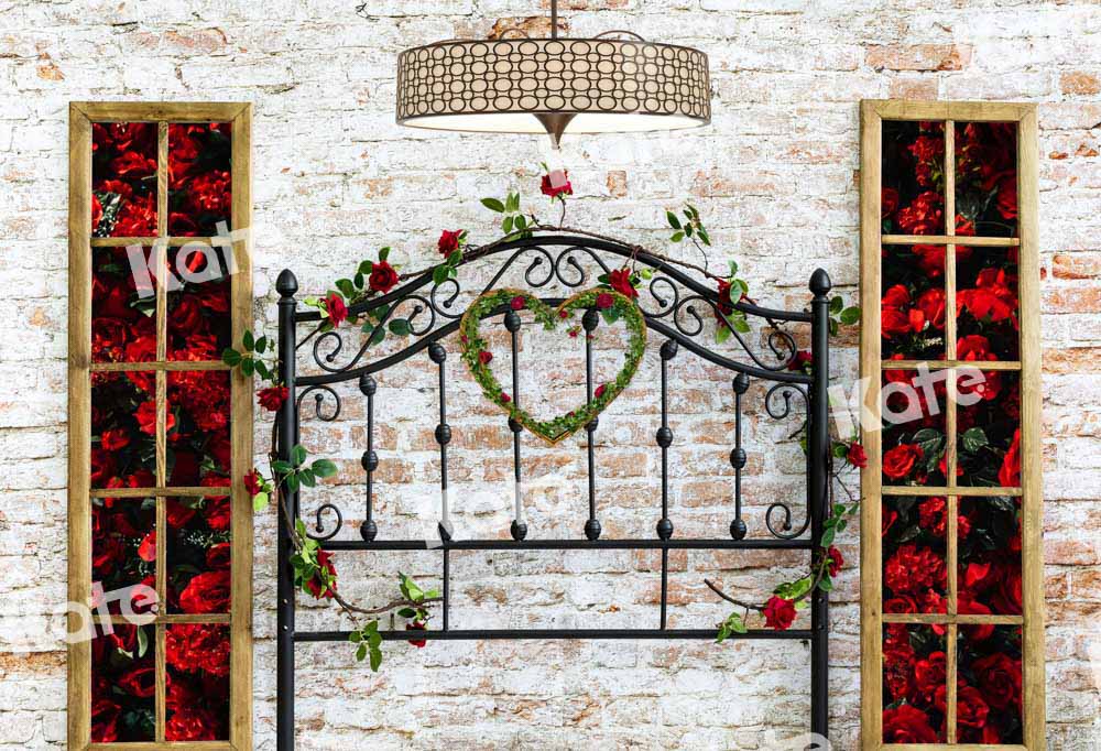 Kate Valentine's Day Backdrop Headboard Designed by Emetselch