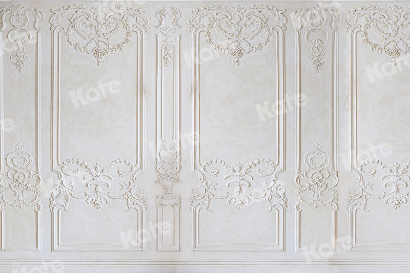 Kate White Vintage Wall Pattern Backdrop for Photography