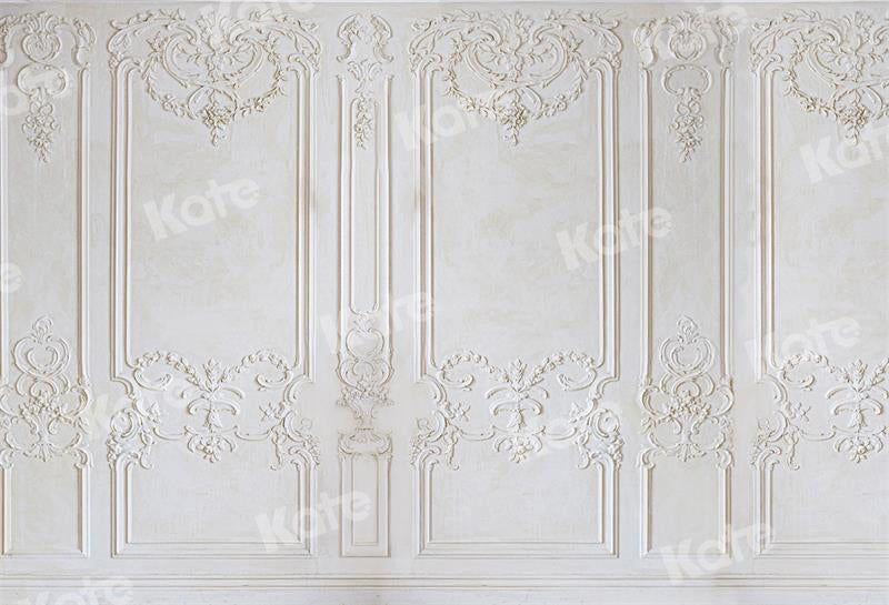 Kate White Vintage Wall Pattern Backdrop for Photography