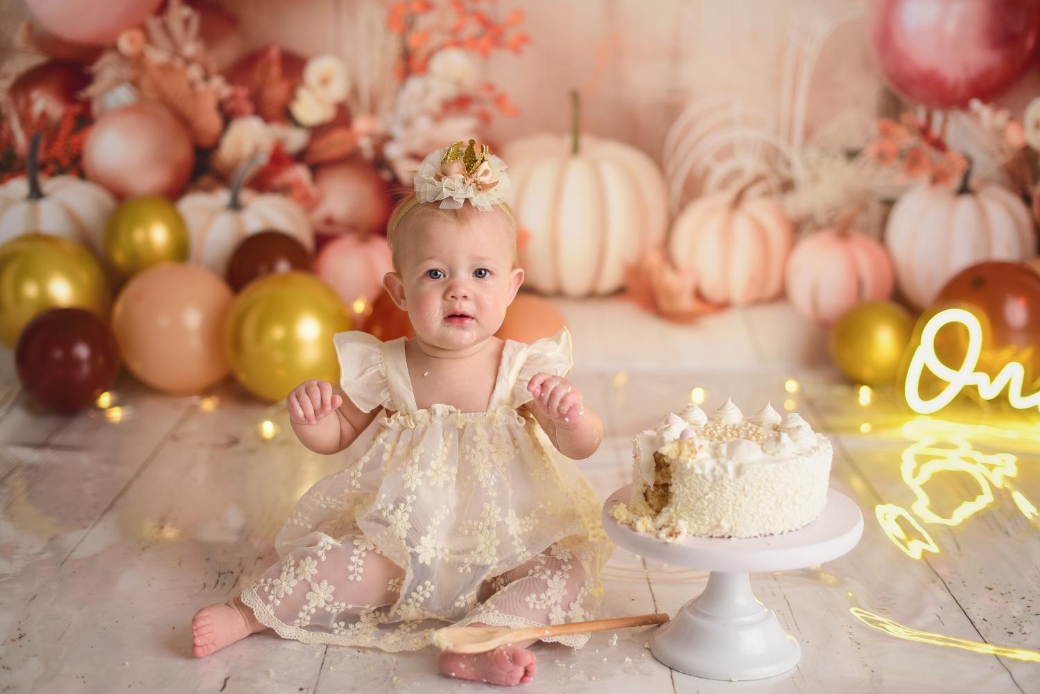 Kate Boho Pumpkins Cake Smash Photo Kit