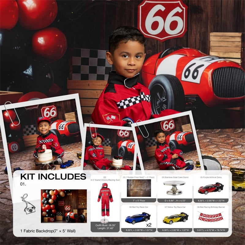 Kate Racing Happy Birthday Photo Kit