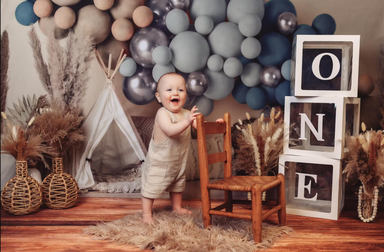 Kate Boho Balloons Tent Backdrop