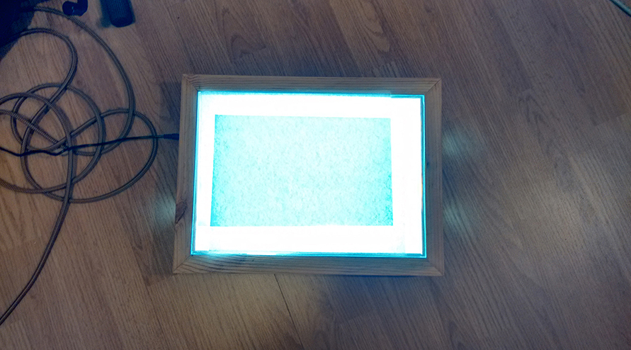 DIY Light Table for Tracing