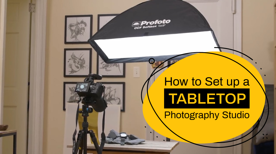 Tabletop Photography Setup