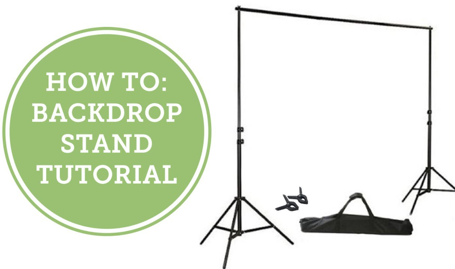 How to Make a Backdrop Stand for Photography