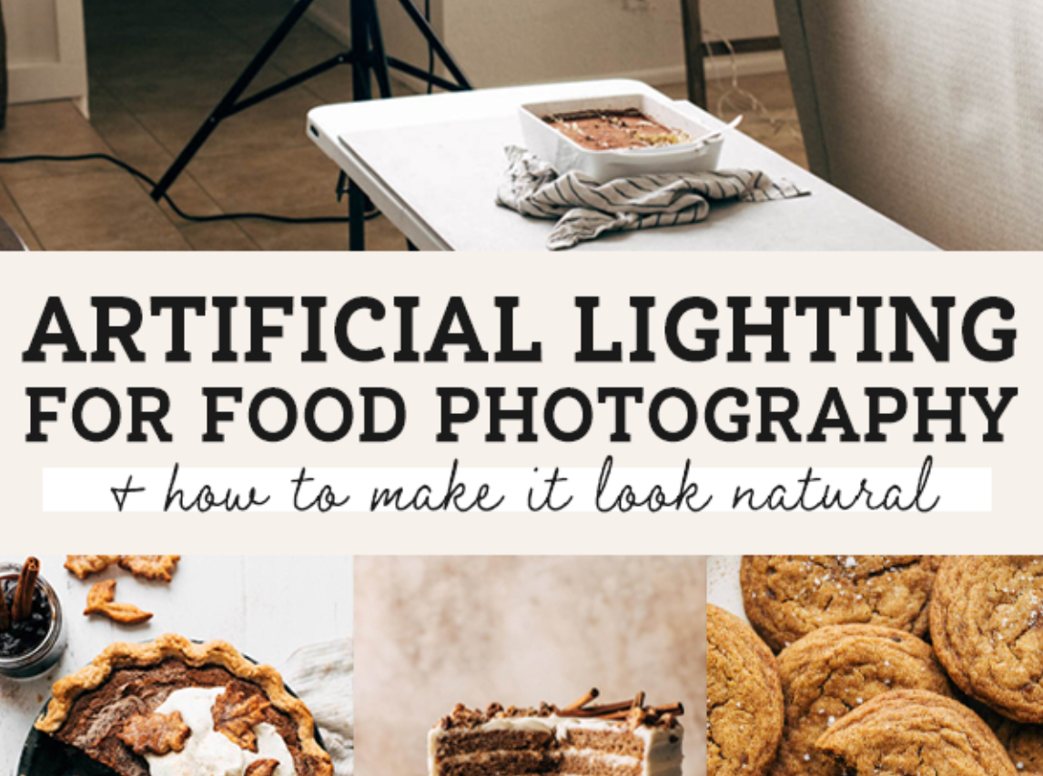 How to Use Artificial Light in Food Photography
