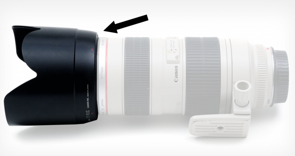 Use a Lens Hood to Block Direct Sunlight
